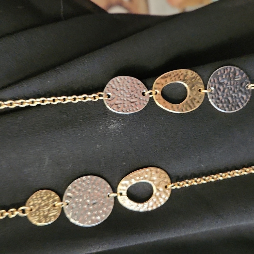 Paparazzi Gold & Silver Long Necklace Set